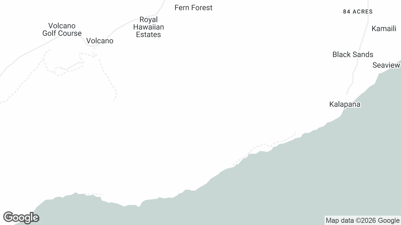 Approximate location of Looking for Lava