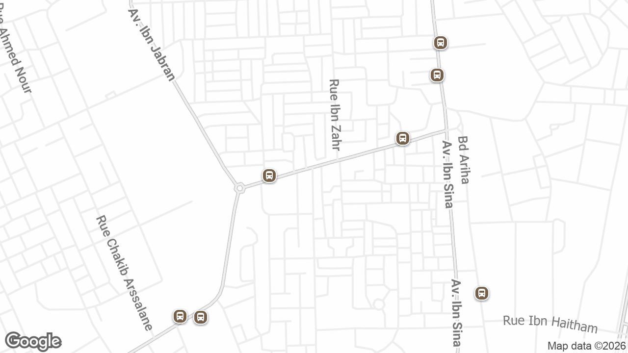 Approximate location of Yves Saint Laurent