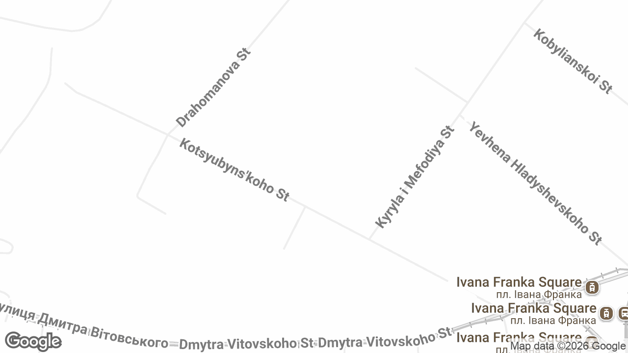 Approximate location of L'viv Street Band
